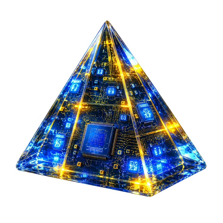 Mosaico hexagonal dorado representando cumplimiento normativo